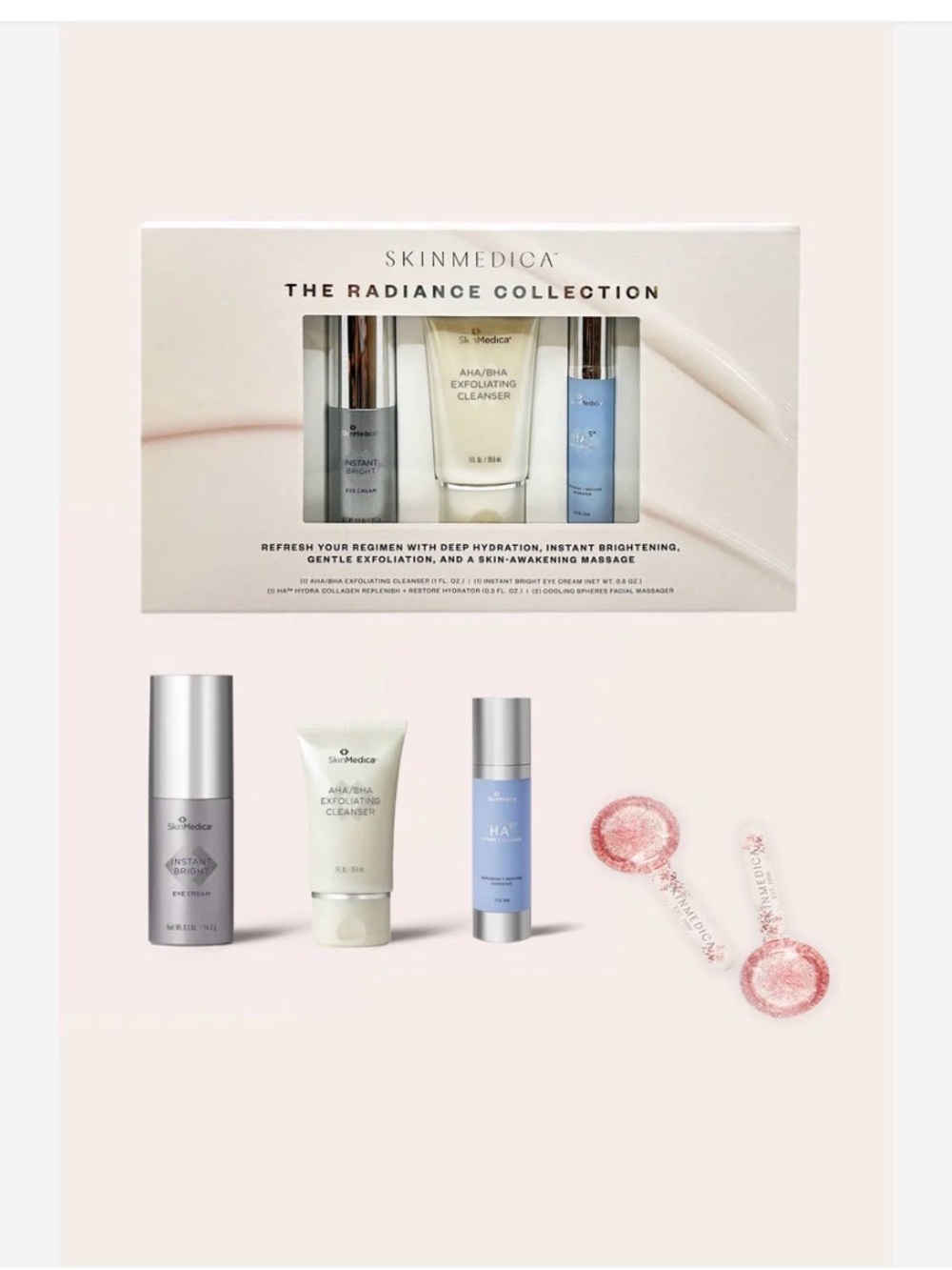 Skin Medica Radiance Collection travel set